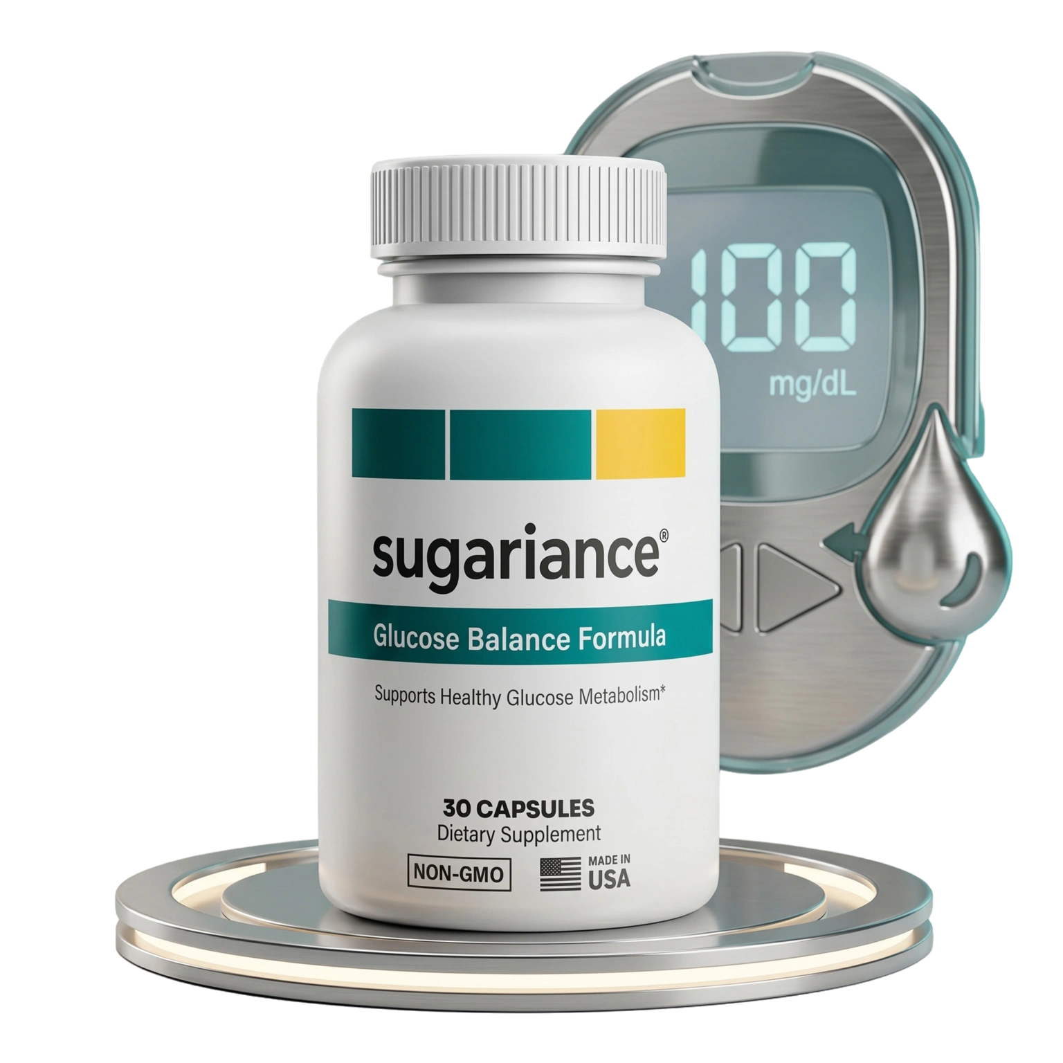 Sugariance Blood Sugar Support Supplement for Healthy Glucose Levels